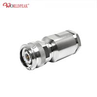 Connecteur coaxial Rf TNC pince de prise mâle pour câble RG213 RG214 LMR400 RG8