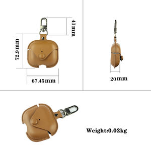 Étui Premium en Cuir PU Vintage pour <span class=keywords><strong>AirPods</strong></span> Pro <span class=keywords><strong>3</strong></span> Compatible avec Tous les Étuis <span class=keywords><strong>AirPods</strong></span> 1/2/<span class=keywords><strong>3</strong></span>/4/Pro2 Design Élégant Style Denim - Product Image 6