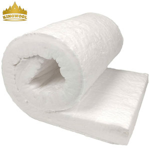 Couverture en Fibre Céramique KINGWOOL avec Feuille d'Aluminium, <span class=keywords><strong>Épaisseur</strong></span> 25-50mm, 1260-1400 ℃    Couverture isolante 96/128/m3 - Product Image 6