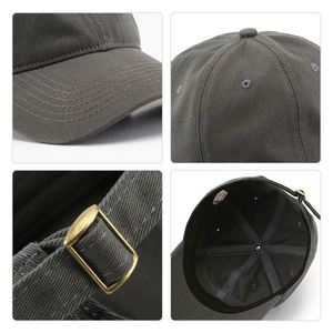 Gorra de Béisbol Deportiva de Algodón Bordada de 6 Paneles con Logotipo Personalizado, Gorra de Verano de Alta Calidad para Hombre - Product Image 4