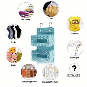 Organizador de Almacenamiento Multifuncional de 5 Capas Plegable para Colgar en la Puerta con Ventana Transparente para Ropa, Zapatos, Toallas y Calcetines de Garaje - Product Image 6