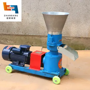 China Vervaardigen Automatische Mine Feed Pellet Making Machine Mini Konijn Kip Varken Vis Diervoeder Pellet Machine