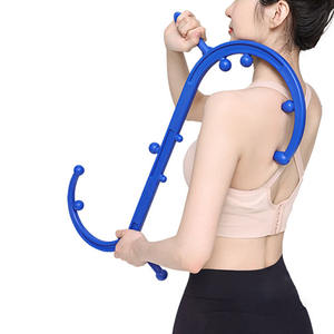 Body <span class=keywords><strong>Back</strong></span> <span class=keywords><strong>Buddy</strong></span> Classic Handheld Massagem Cane Full Body Trigger Point Tool for Deep Tissue Pain Relief - Product Image 1