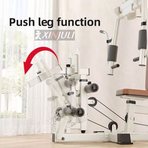 Estación de Gimnasio Multifuncional Todo en Uno con Sistema de Poleas y Pila de Pesas - Equipo de Ejercicio Multifuncional - Product Image 3