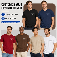 T-shirt en coton unisexe surdimensionné, doux et confortable, à manches courtes, couleur unie, respirant, pour homme, style hip-hop, grande taille, personnalisable