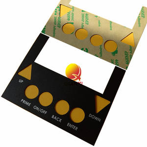 Печать на заказ матовые поликарбонатные наклейки шелкография бархатные поликарбонатные этикетки - Product Image 3