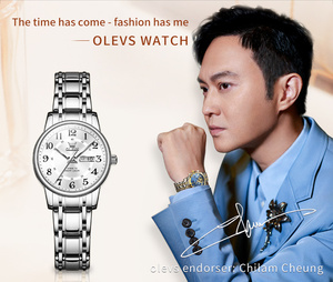 Reloj con Logotipo OEM 2891, Reloj Inteligente de Cuarzo de Lujo de Acero Inoxidable, Moderno, con Calendario, Clásico, Empresarial, Resistente al Agua para Hombre - Product Image 5