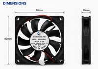 Ventilateur de serveur haute performance Dell 05NHJV 5NHJV d'origine, neuf, de qualité argent, 5,50 A 12 V pour PowerEdge R750 R7525 R760