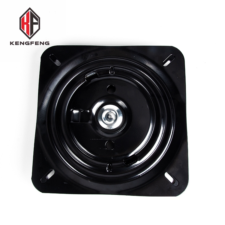 Основание стула оборудования 360 градусов память возврата сверхмощный поворотный пластина 10 дюймов табурет металлический автоматический возврат поворотная пластина