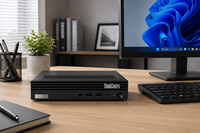 PC Desktop Mungil ThinkCentre M90q Gen 3 Generasi ke-12 Kondisi Mulus Tanpa Goresan Grade A Teruji Fungsional dan Beroperasi