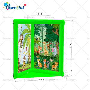 Dschungel-Themen Aufblasbares Fang-den-Stab-Spiel Affen-Bananen-Jagd-Spiel für Kinder Outdoor-Aktivitäten - Product Image 5