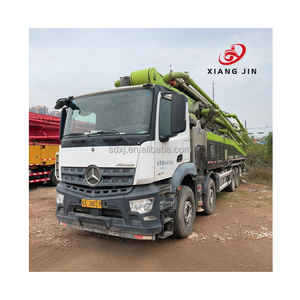 รถปั๊มคอนกรีตติดตั้งบนรถบรรทุก Zoomlion ขนาด 52 เมตร แบบปรับแต่งได้ ใช้ได้ทั้งดีเซลและเบนซิน พร้อมด้วยเครื่องยนต์และมอเตอร์เป็นส่วนประกอบหลัก - Product Image 1