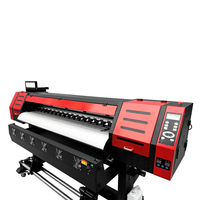 Máquina de Impresión de Pancartas Flexibles Digitales para Exteriores de 1.6 m, Máquina de Impresión de Pancartas Flexibles de Gran Formato de 10 Pies, Impresora Eco Solvente 1.6