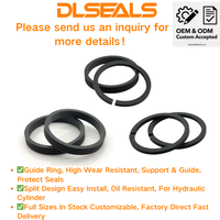 Joint d'étanchéité de piston hydraulique pour grue marine, équipement offshore, cylindre, alésage, eau salée, usage intensif, OEM, taille personnalisée, fourniture d'usine