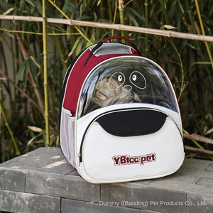 حقيبة ظهر أنيقة للكلاب كبيرة السعة وخفيفة الوزن بسحاب صلب صديقة للبيئة محمولة وقابلة للتنفس مصنوعة من قماش أكسفورد للرحلات - Product Image 2