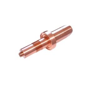 Composant en laiton usiné CNC, diamètre 46 mm, longueur 200 mm, finition de précision, pièces sur mesure - Product Image 1