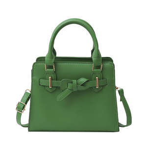 Sac fourre-tout classique à nœud papillon, grande capacité, couleur unie, mode décontractée pour femmes - Product Image 4