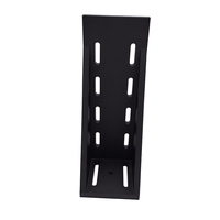 Plaque d'angle optique en alliage d'aluminium anodisé noir de haute précision série LSZJ, support de montage à 90 degrés, optique 0,02 mm