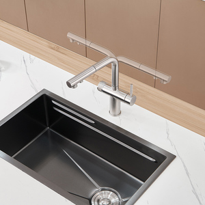 Modern Design Sanitary Ware SUS304 Filter RO 3 Way Kitchen Drinking Water Faucet Mixer Tap - Product Image 2