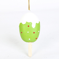 Nouvel Ornement de Noël en Mousse Façonné à la Main de Haute Qualité en Forme de Bonbon, Décoration Intérieure Festive, Accent Sucré pour les Fêtes, Neopoly