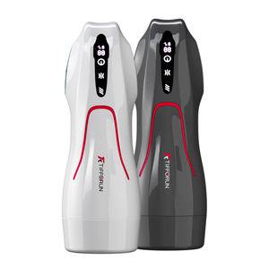 Produit <span class=keywords><strong>sexuel</strong></span> pour adultes, entièrement étanche, écran LCD, 9 modes de vibration/9 modes de succion, rotation, poussée automatique, masturbateur masculin - Product Image 1