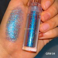 Facile à porter caméléon paillettes fard à paupières lâche duochrome poudre liquide fard à paupières paillettes