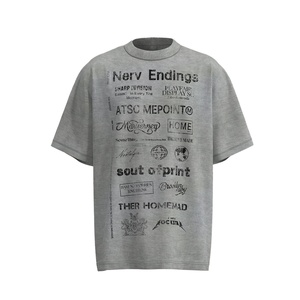 เสื้อยืดผู้ชายแขนสั้นลายพิมพ์สร้างสรรค์สไตล์เรโทรสตรีทแวร์คุณภาพสูงคอลเลคชั่นใหม่รับซัมเมอร์ ผลิตจากผ้าฝ้าย 100% - Product Image 6