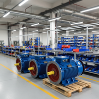 Moteur asynchrone triphasé HGC haute efficacité pour machines générales, 220-440V AC, 1500 tr/min, 50Hz, 1,5kW, efficacité IE1, cadre 32mm
