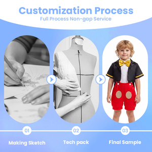 Fornitore Certificato FAMA, Costume da <span class=keywords><strong>Topolino</strong></span> per Bambini, Abito per Feste, Fabbrica Certificata per Conformità Globale, Fornitura Diretta B2B - Product Image 2