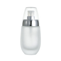 Flacon pompe en verre – Bouteille de voyage multi-usage de 30 ml pour fond de teint et autres produits cosmétiques