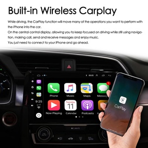 8+128GB <b>Android</b> 13 AI Voice <b>Control</b> Wireless CarPlay Car Radio for Honda Civic 2016-2018 Navigation GPS Multimedia Video Player - Product Image 4