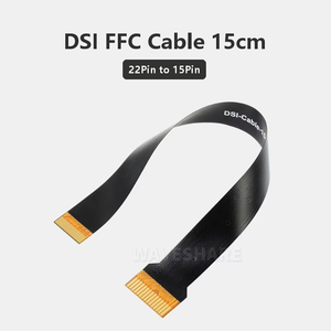 DSI FPC Flexible Ribbon <b>Cable</b>, 22Pin to 15Pin, 15cm (150mm), DSI <b>Display</b> Connection Flat <b>Cable</b> for Raspberry Pi 5 - Product Image 2