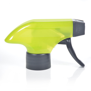 Wholesale for Cosmetic White Bottle with Transparent <strong>Green</strong> Cover Two Finger Handle 28/410 PP Foam Plastic <strong>Trigger</strong> <strong>Sprayer</strong> - Product Image 6