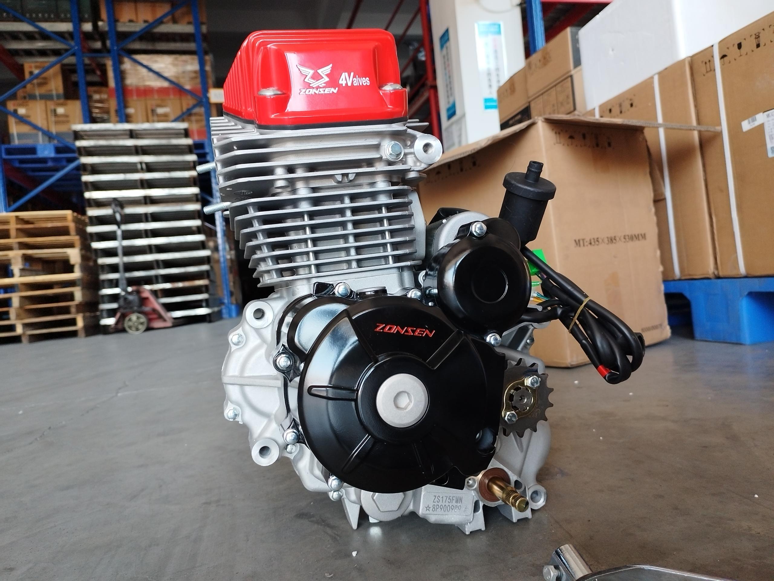 ZS175FMN Zongshen 300CC Motorcycle Engine, Single Cylinder 4