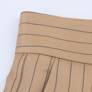 ZATRHMBM primavera e autunno 2025 <span class=keywords><strong>donna</strong></span> nuova moda <span class=keywords><strong>pantaloni</strong></span> a pieghe a righe stile retrò con tasca laterale a vita alta <span class=keywords><strong>pantaloni</strong></span> da <span class=keywords><strong>donna</strong></span> - Product Image 5