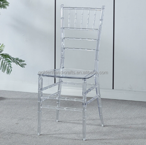 Chaise de <span class=keywords><strong>mariage</strong></span> d'usine chaise en cristal transparent acrylique salle de banquet d'hôtel salle de <span class=keywords><strong>mariage</strong></span> activités de plein air - Product Image 6