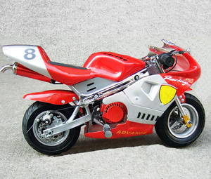 HAYA-Mini Moto Pocket Bikes 49cc 2 Temps, Moteur Refroidi par <span class=keywords><strong>Air</strong></span>, Vitesse <span class=keywords><strong>Max</strong></span> 40-60 km/h, 2L Capacité de Carburant 440mm Hauteur de Siège Bon Marché - Product Image 6