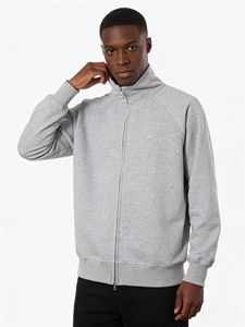Sudadera Unisex de Alta Calidad con Cuello Alto y <span class=keywords><strong>Doble</strong></span> Cremallera, Estilo Hype Streetwear, en Algodón, 350g/450g, Personalizable, con Forro Polar Opcional - Product Image 2