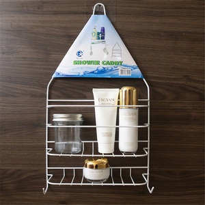 Wall-Mounted Corner Bathroom Towel Storage Rack Stainless Steel <b>Waterproof</b> Double Tier Non-Folding Design - Product Image 2