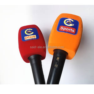 Couvre-micro en mousse pour logo de chaîne de télévision du Bangladesh, pare-brise de microphone pour nouvelles d'Asia Press - Product Image 2