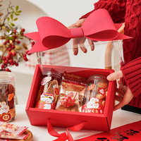 Boîte Cadeau Saint-Valentin avec Nœud, Fleur, Fruit, Gâteau, Emballage pour Mariage, Fête Prénatale