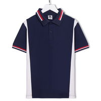 Polo classique en coton lisse, résistant aux plis, idéal pour les uniformes ou le quotidien.
