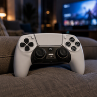 Manette de jeu sans fil PS5 avec joystick à effet Hall, gyroscope 6 axes et vibration à 4 niveaux