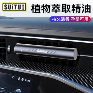 Diffuseur de parfum pour voiture Rundong, clip pour grille d'aération, parfum longue durée, plastique, style moderne, pour les aérateurs. - Product Image 5