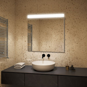 3000k/4500k/6000k Adjustable <b>Lighted</b> Hotel Backlit Wall <b>Bathroom</b> <b>Mirror</b> With Led Light Touch Screen Smart <b>Mirror</b> - Product Image 1