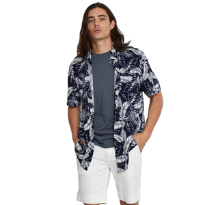 Chemise à manches longues coupe ajustée pour homme 100% coton sergé teint en fil écologique séchage rapide entièrement personnalisable élégant décontracté - Product Image 1