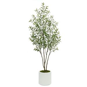 Albero di <span class=keywords><strong>Ulivo</strong></span> Artificiale in Vaso, Design Moderno e Lussuoso, Alta Simulazione in Plastica, Bonsai per Interni e Giardino - Product Image 2
