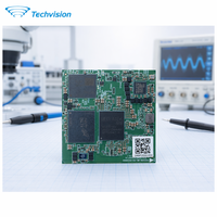 Techvision 2346M MTK G520 45x45mm OSM-L SOM pour carte de support personnalisée 9TOPS NPU 8GB LPDDR5 128GB UFS Android 15 Linux Affichage 4K