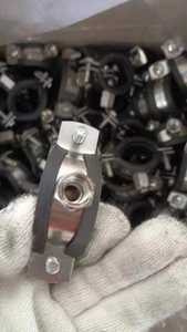 Colliers de serrage <span class=keywords><strong>à</strong></span> double vis SS/GI sur mesure, modèle le plus vendu, avec caoutchouc - Product Image 6