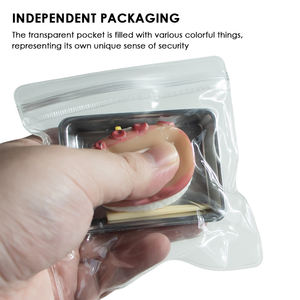 ญี่ปุ่น <span class=keywords><strong>tako</strong></span> ซูชิ TPR ของเล่นบีบ-ปลาหมึกเพิ่มขึ้นช้านิโกรประสาทสัมผัสชุดครัวเล่นบทบาทสำหรับเด็ก - Product Image 3